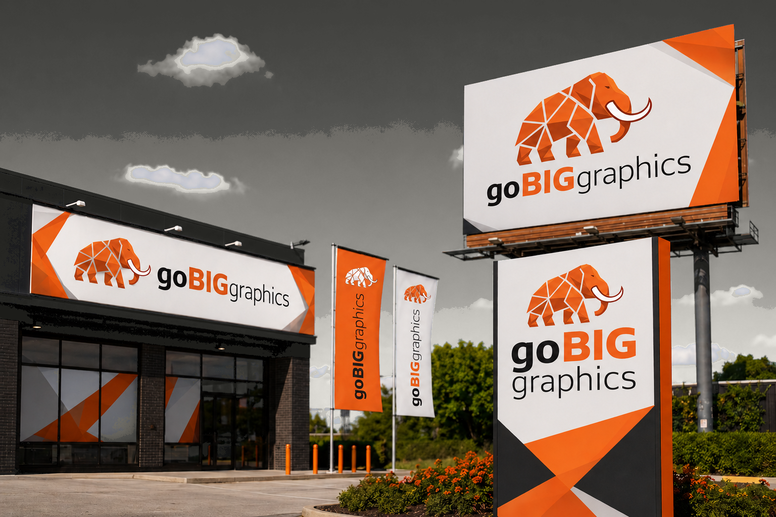 Outdoor billboard display