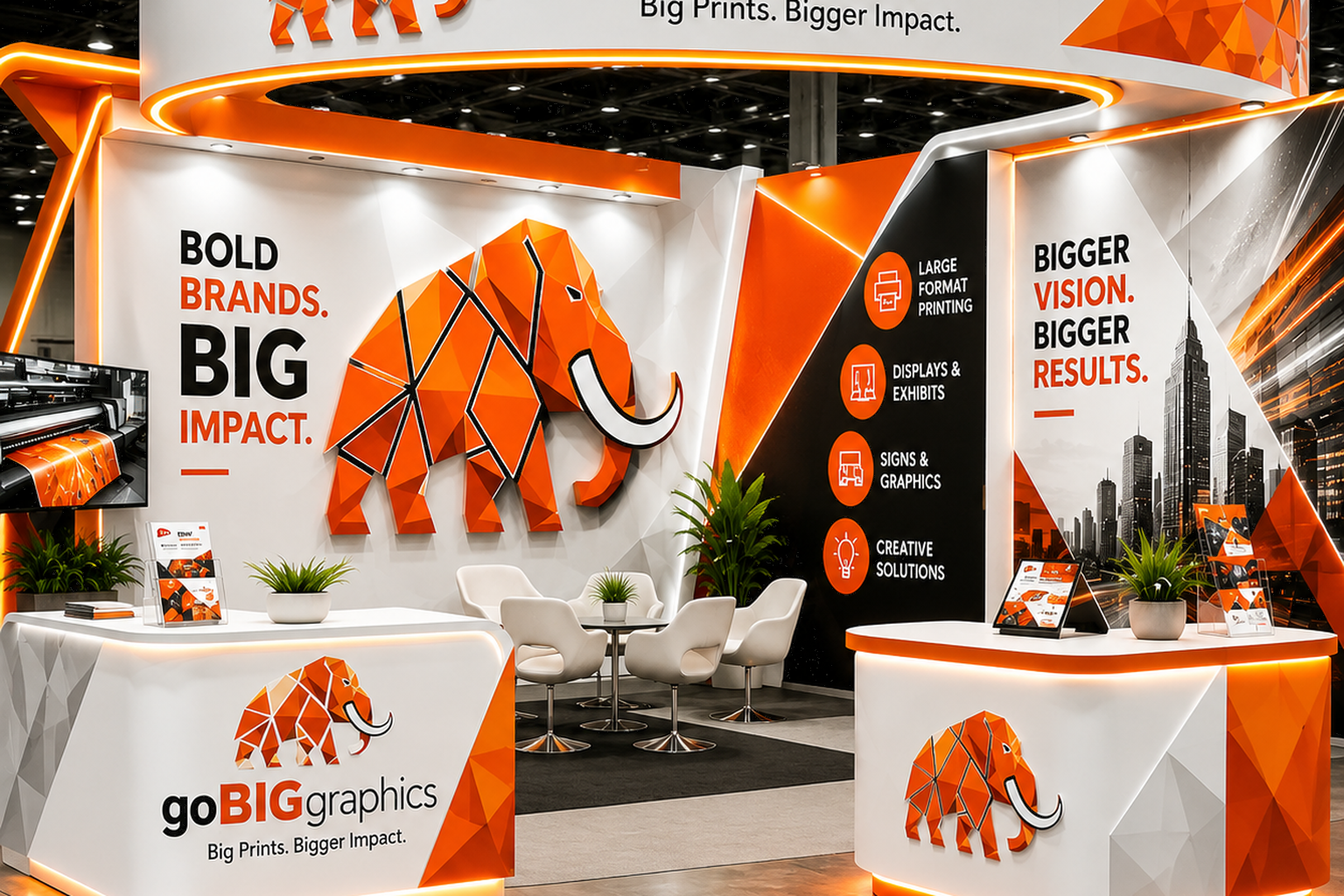 Trade show exhibit panels